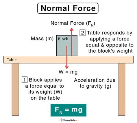 normal force definition equation