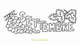 Settembre Colorare Colora Calendari Calendario Anno Mese Disegno Mondofantastico Novembre sketch template