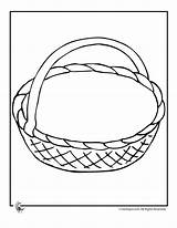 Basket Printable May Baskets Coloring Empty Pages Fruit Easter Kids Drawing Activities Printables Template Color Preschool Crafts Woojr Jr Patterns sketch template