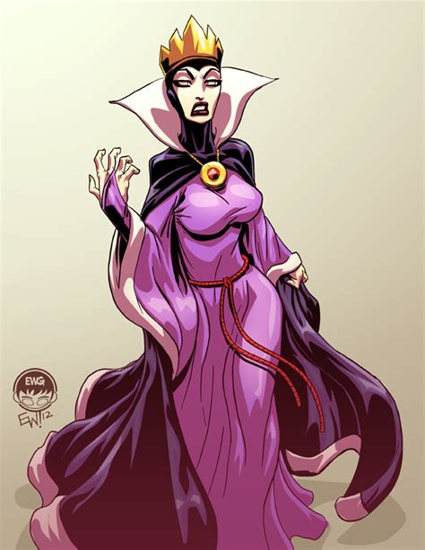 Evil Queen Snow White Christmas Commission By Eryckwebbgraphics On