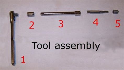 remove  broken spark plug embedded deep    engine block