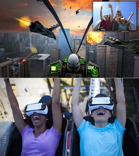 The New Revolution Is America S First Virtual Reality Roller Coaster