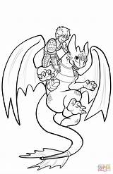 Toothless Coloring Hiccup Pages Dragon Flying Drawing Train Freak Mighty Template Getdrawings Getcolorings Color Drawings Print sketch template