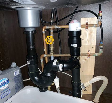 install dishwasher drain single sink  drain  primagemorg