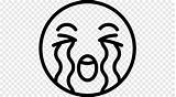 Carita Emoticon Tristeza Cara Lagrimas Alegria sketch template