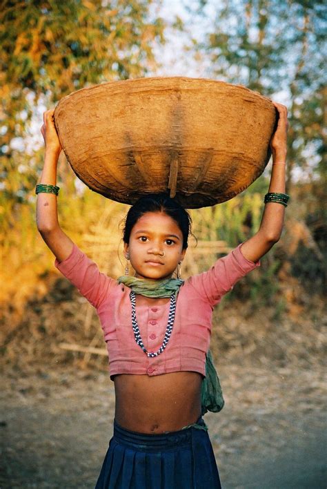 Warli Girl Adivasi India World Cultures Beautiful