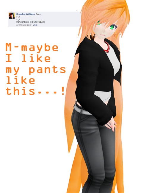 Pants Unbuttoned Cissnei By Rayne Ray On Deviantart