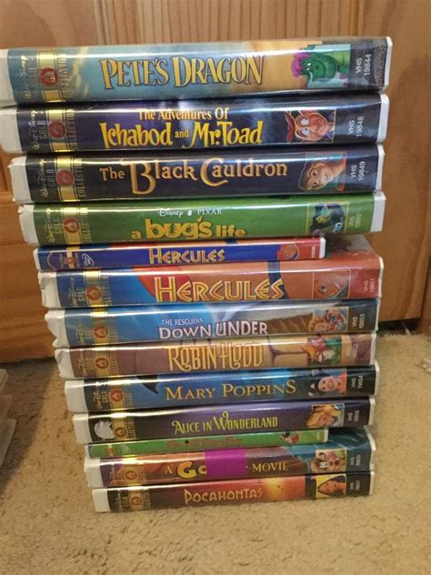 a look at my disney vhs and dvd collection part 1 cartoon amino