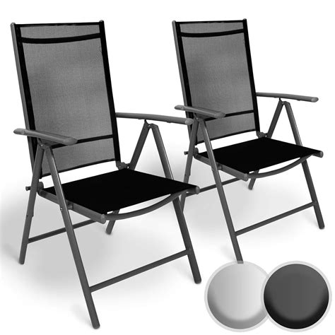 aluminium folding garden chairs  armrests high backrest