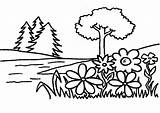 Coloring Garden Pages Eden Flowers Tree Life Flower Trees Printable Plants Color Preschool Kids Gardening Colouring Drawing Getcolorings Sheets Netart sketch template