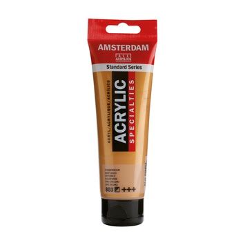 amsterdam verf acrylverf donkergoud tube ml karwei