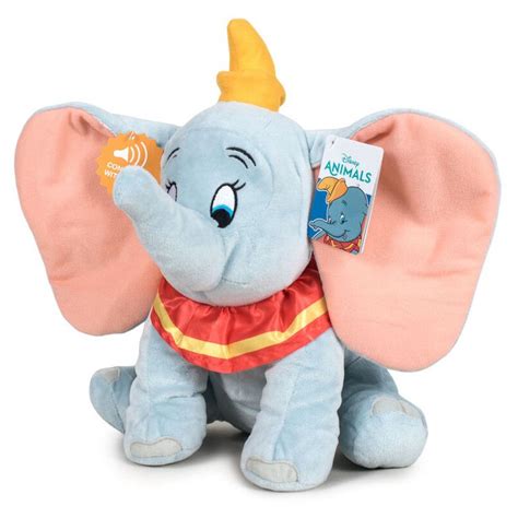 disney dumbo knuffel met geluid wondertoysnl