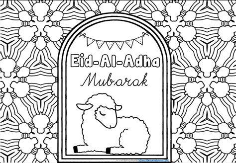 eid al adha coloring pages