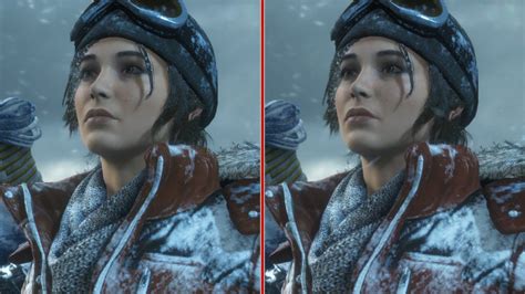 Rise Of The Tomb Raider Graphics Comparison Ps4 Pro Vs
