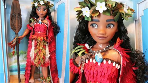 Disney Limited Edition 17 Moana Doll Review Youtube