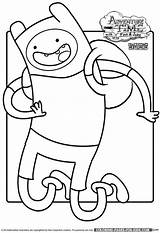 Coloring Adventure Time Pages Finn Popular Kids sketch template