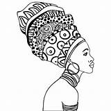 Afro Africanas Afrique Coloriage Africana Colorir Africain Deborah Keeton Dibujo Turban Africano Desenhos áfrica Negra Motifs Melanin Africains Africane Afroamericano sketch template