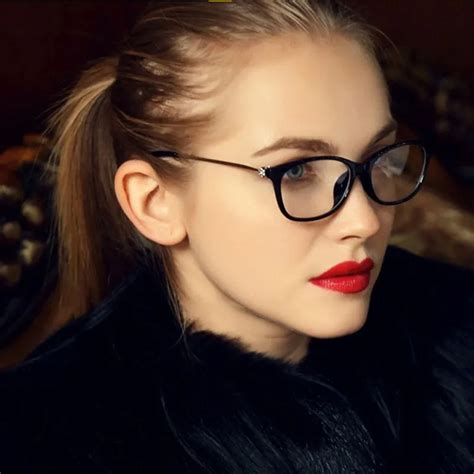 brand sexy lady glasses butterfly shape strong optical frame  women