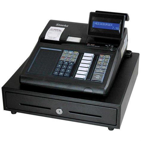 sams er  cash register raised keyboard thermal printer cash registers