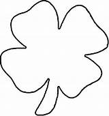 Clover Leaf Coloring Four Draw Pages Outline Lets Weed Cliparts Printables Pot Colouring Clipart Netart Clipartmag sketch template