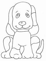Coloring Pages Dogs Animals Easily Print sketch template
