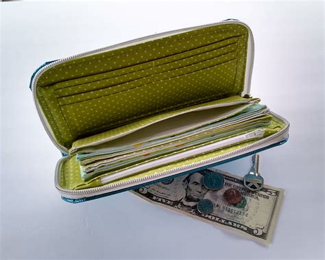 zip  cash envelope wallet womens wallet faux etsy