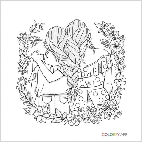 bff coloring pages pintrest printable