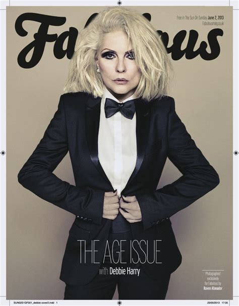 Punk Superstar Debbie Harry Talks To Fabulous Magazine About Sex Over