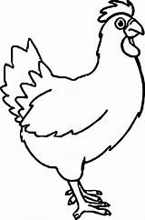 Chicken Coloring Nugget Head Printable Drawing Getcolorings Getdrawings sketch template