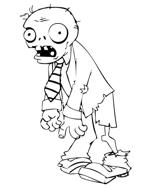 zombie cartoon drawing  getdrawings
