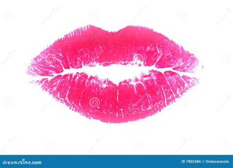 roze kus stock foto image  deel liefde lippenstift