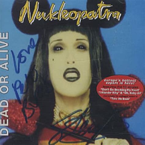 dead or alive nukleopatra autographed japanese cd album cdlp 323218
