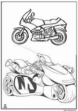 Coloring Motorcycle Pages Getdrawings Motor Getcolorings sketch template