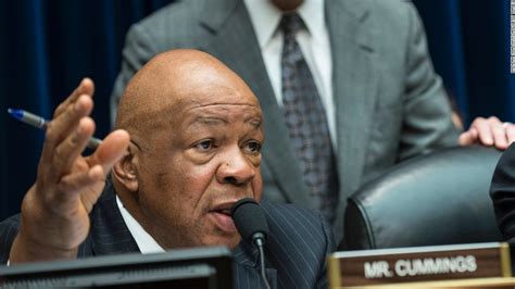 Rep Elijah Cummings Hits Trumps Worse Than Watergate Claim