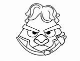 Angry Birds Wars Star Coloring Pages Via Tag sketch template