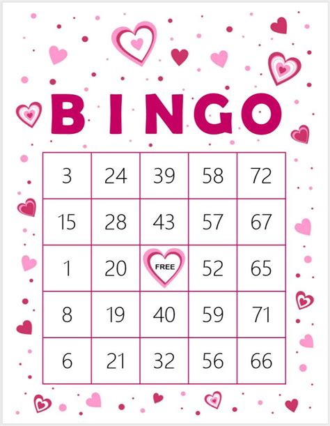 bingo cards       page instant printable fun