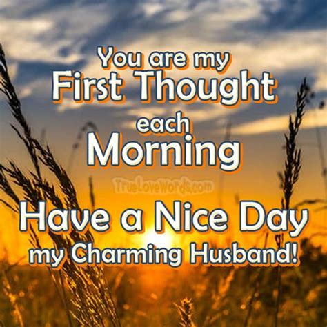 good morning messages  husband   surprise