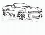 Camaro Yescoloring Educativeprintable sketch template