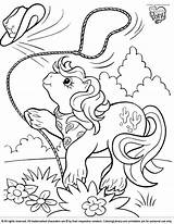 Coloring Pages Old Pony Little Getdrawings Cartoon sketch template