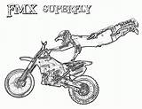 Dirt Bmx Motocross Kleurplaat Coloringhome Kleurplaten Crossmotor sketch template