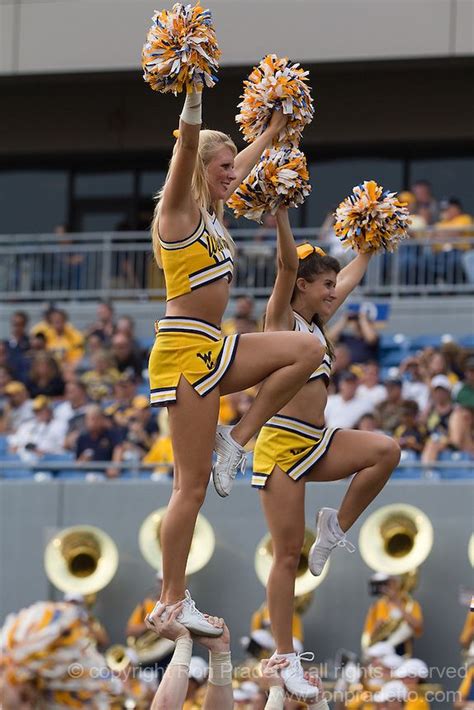 17 Best Images About Wvu Cheerleaders On Pinterest