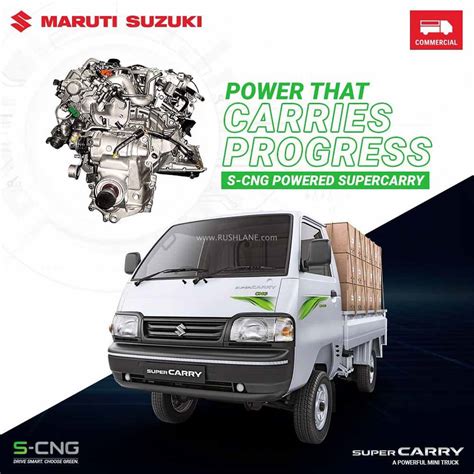 Maruti Super Carry Bs6 Cng Launch Price Rs 5 07 000