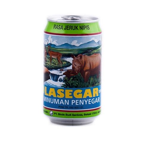 Jual Lasegar Minuman Penyegar Rasa Jeruk Nipis 320ml Kemasan Kaleng