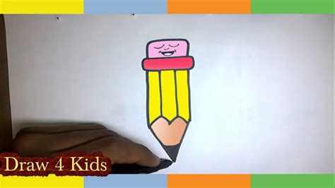 how to draw easy things cute pencil cartoon drawing