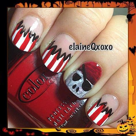 beauty nails pirate nails pirate nail art halloween nails diy