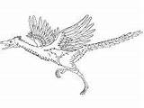 Archaeopteryx Coloring Pages Microraptor Dinosaur Coloringpagesonly sketch template