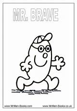 Coloring Mr Men Pages Miss Popular sketch template