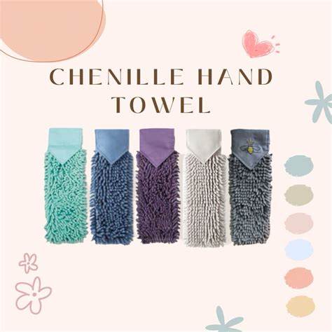 norwex chenille hand towel shopee malaysia