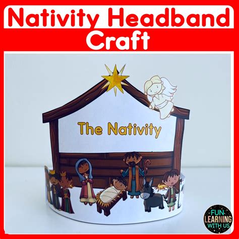 nativity headband craft christmas craft religious christian sunday