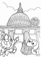 Coloring Pages Washington Dc Muppets Babies Muppet Drawings Color Capitals Printable Getcolorings Book Kids Colorings Library Movie sketch template